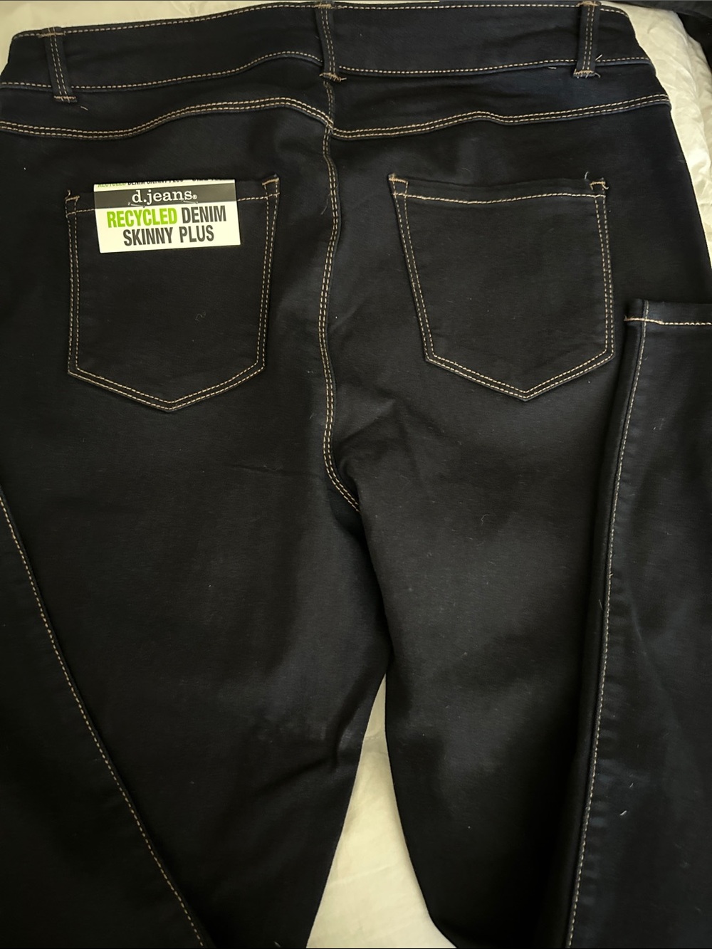 d. jeans Stretch Skinny Jeans
Super dark rinse blue, super soft black dark hope - Picture 8 of 11
